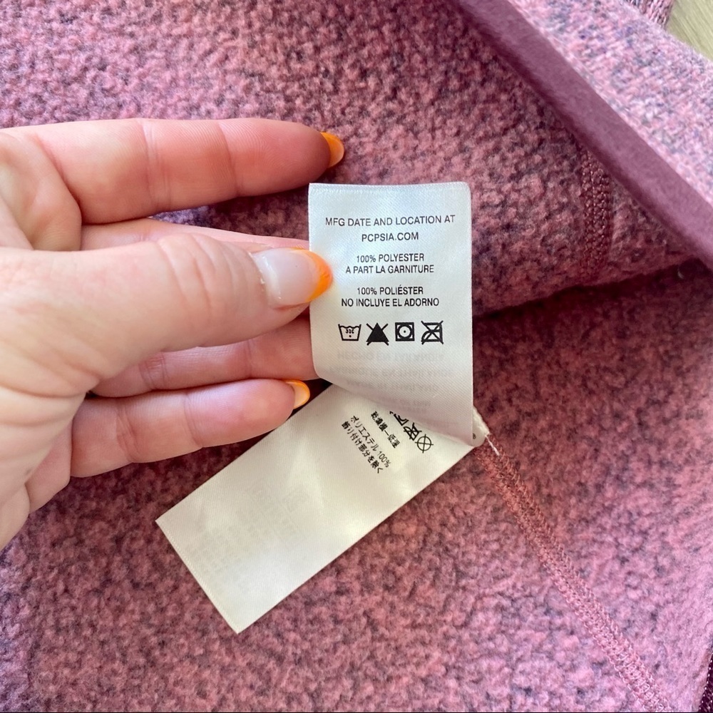 Patagonia Pink Quarter Zip Better Sweater - Picture 8 of 9